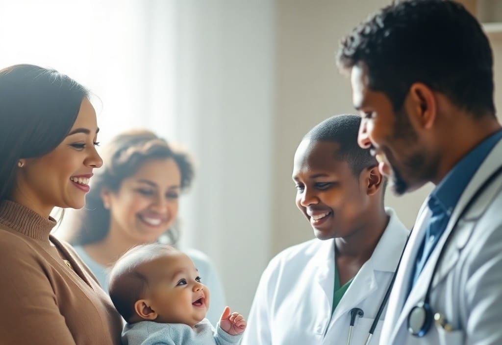 Doctor and patient in a calm, unhurried consultation